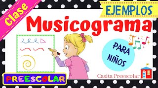 MUSICOGRAMA Para Niños Aprendeencasa [upl. by Emorej553]