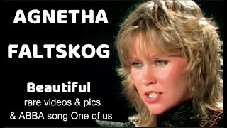 Agnetha Faltskog Jönköping  Rare videos amp photos plus amp One of Us by ABBA [upl. by Eimoan]