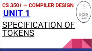 16 Specification of Tokens in Tamil [upl. by Nolaf]