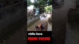 vidio lucu bikin ngakak prank pocong tiktok [upl. by Ettennor]