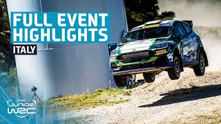 Junior WRC Event Highlights  Rally Italia Sardegna 2024 [upl. by Ayotahc]