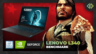 Red Dead Redemption  Ideapad L340 CORE i5 9300HF  GTX 1050 3GB  16GB RAM [upl. by Wilbur]