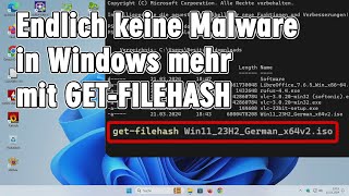 Windows sicherer machen  Downloads einfach mit HASHWerten prüfen [upl. by Cathie]