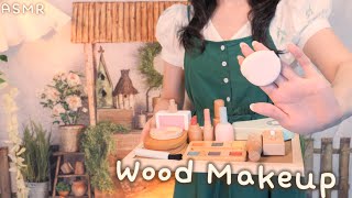 ASMR🍄숲속의 나무 메이크업amp네일 살롱🌿판타지 상황극  네일 바르는 소리 좋음  Wooden MakeupampNail Salon in the ForestFantasy [upl. by Ahsinej906]