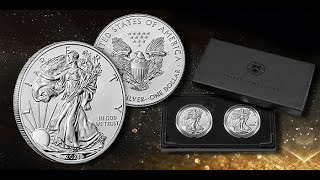 ITS A GOOD BUY 2021 Reverse Proof American Silver Eagles 2 Coins Set Mintage Price and Moore [upl. by Tnirb]