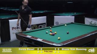 Match 9 Corey Deuel vs Shane VanBoening [upl. by Kimberly929]