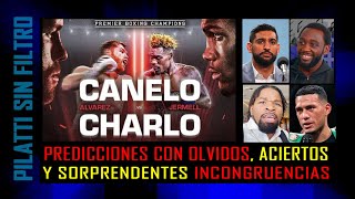 Canelo vs Charlo Predicciones de Khan Crawford Porter y Benavidez quotno todas son coherentesquot [upl. by Ayian]