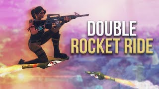 ROCKET RIDING TRICKS amp NEW SHIELD ITEM w CDNThe3rd amp Dakotaz [upl. by Ladonna]