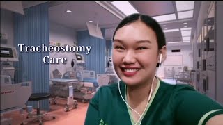 TRACHEOSTOMY CARE  RETURN DEMONSTRATION [upl. by Llessur]