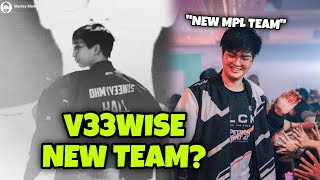 V33WISE REVEALED THAT THEYRE MAKING A NEW TEAM IN MPL😮 [upl. by Anot523]