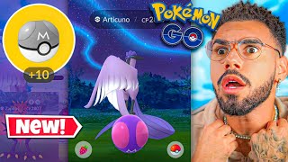 🚨CONSEGUI🚨 ARTICUNO DE GALAR QUE EU NUNCA TINHA VISTO… 🤯😍😱 pokemongo [upl. by Irdua]