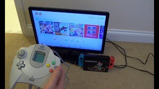 How to use a SEGA Dreamcast Controller on Nintendo Switch [upl. by Aynna]