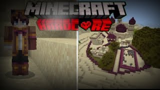 I Survived 50 Days In Desert Only World In Minecraft Hardcore Hindi [upl. by Yrrot]