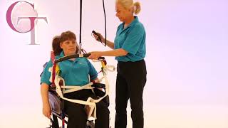 Continental Easy Access Sling Application from Wheelchair [upl. by Mareah]