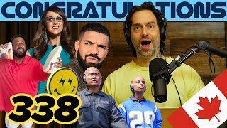 Mexican Aliens 338  Congratulations Podcast with Chris DElia [upl. by Dorolice]