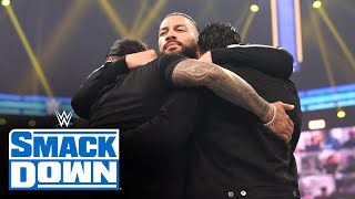 Roman Reigns brings his family back together SmackDown July 9 2021 [upl. by Pacorro]