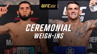 UFC 302 Ceremonial WeighIn [upl. by Enalahs]