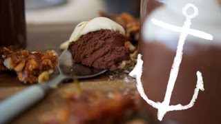 How to make Mocha Mousse Recipe with Almond Praline Brittle Bondi Harvest [upl. by Orat]