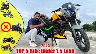 Top 5 Mileage Bike Under 15 lakh In 2024  जो आपकी सोच को बदल देगी  Best Motorcycle In India [upl. by Wilonah]