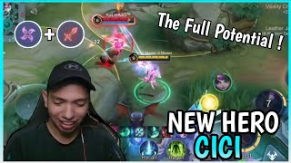 The Secret to make New Hero Cici a Monster  Cici Gameplay  MLBB mo [upl. by Ehcor]