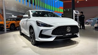 2021 SAIC MG MG5 Walkaround—2021 Guangzhou Motor Show—2021款上汽名爵MG5，外观与内饰实拍 [upl. by Auqkinahs]