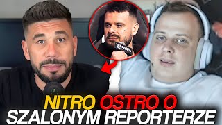 NITRO OSTRO O SZALONYM REPORTERZE BYŁ PIJANY ZA KÓŁKIEM [upl. by Atronna]