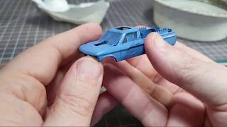 Custom Painting and Weathering a Hot Wheels Car [upl. by Wanonah560]