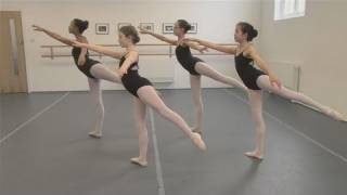 How To Practice The Arabesque In Ballet [upl. by Ardnovahs]