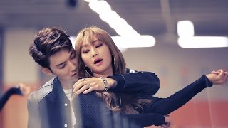 Dance Practice 효린Hyolyn X 주영Jooyoung  지워Erase 주차장 안무영상 [upl. by Harac]