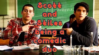 Scott and Stiles being a comedic duo for 5 minutes straight  Teen Wolf [upl. by Reece651]