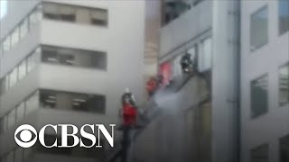 WorldView More than 20 feared dead in Japan office building fire [upl. by Violeta642]