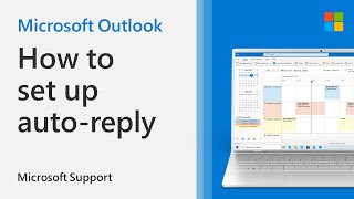 How to set up an outofoffice reply in Outlook  Microsoft [upl. by Garratt]