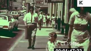 1960s North Carolina City and Town Street Scenes  Kinolibrary [upl. by Giuliana]