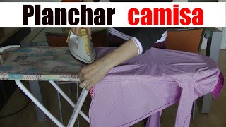 Cómo PLANCHAR una CAMISA de MANGA LARGA 👚 Consejos de lavado y secado para facilitar el planchado [upl. by Enilaf954]