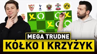 TRUDNE PIŁKARSKIE KÓŁKO i KRZYŻYK 5 x 5 i 4 x 4  ADAM znowu NIE W FORMIE [upl. by Tobye]