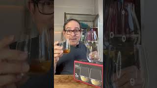 Riedel O Wine Tumbler  Chardonnay  90 Points Minimal acceptance score wineglass review [upl. by Akiehsat473]