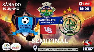 GUARANÍ X UNIDOS DA VILA  SEMIFINAL CATEGORIA INTER MUNICIPAL CAMPEONATO DE BERIZAL 2023 [upl. by Tristas]