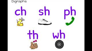 Digraphs ch sh ph th amp wh [upl. by Sherry331]