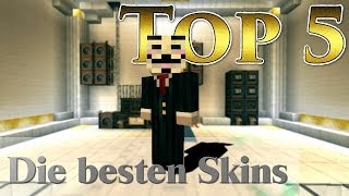 Top 5  Die besten Minecraft Skins [upl. by Hoes408]