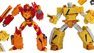 New Transformers Generations Comic Edition Autobot Flame amp Emirate Xaaron Hasbro Pulse exclusive [upl. by Anyale709]