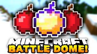 Minecraft BATTLE DOME 1 quotFIRST EVER GOD APPLEquot  w PrestonPlayz amp Friends [upl. by Renruojos]