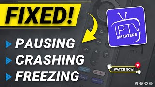 🛠️ Fix IPTV Smarters CRASHING or Freezing [upl. by Loziram427]