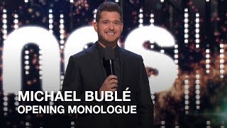 Michael Bublé  Opening Monologue  Juno Awards 2018 [upl. by Uttasta]