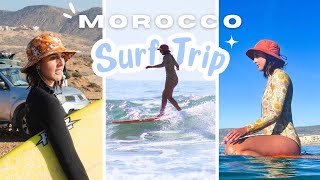 SURFING IN MOROCCO  what its like surfing in Africa [upl. by Assenyl621]