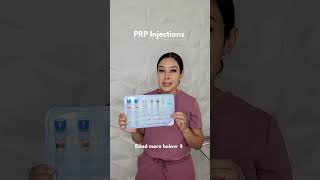 PRP injections [upl. by Korten]