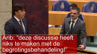 Heftige discussie tussen Leon de Jong PVV en Tunahan Kuzu DENK [upl. by Aihsiyt]