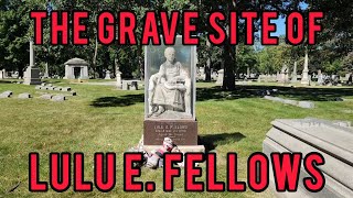 Lulu E Fellows Grave in Chicago [upl. by Ahtar132]