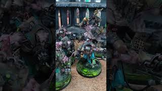 Epic Skaven Army Showcase Stormfiends and Moulder Units in Action shorts [upl. by Meehahs]