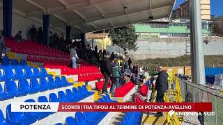 10 NOVEMBRE 2024 POTENZA SCONTRI TRA TIFOSI AL TERMINE DI POTENZA AVELLINO [upl. by Josefa]