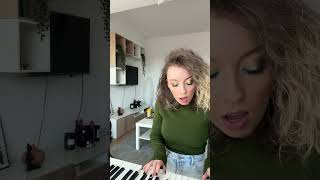 Cover Alina Eremia  Daca ar fi pentru o zi ❤️🎹 shorts alinaeremia cover pianulSelinei [upl. by Neil]